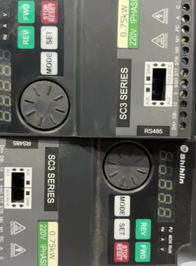 议价士林变频器SC3-021-0.75K-L 0.75KW，拆机