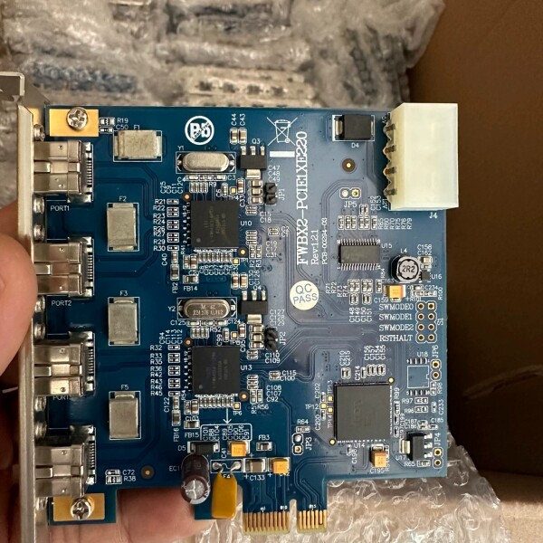 议价影像采集卡，台湾IOI PCI-E转4路1394B接口FWB