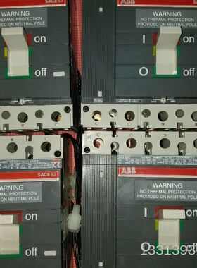 进口ABB断路器空气开关3P4P200A议价也可维修