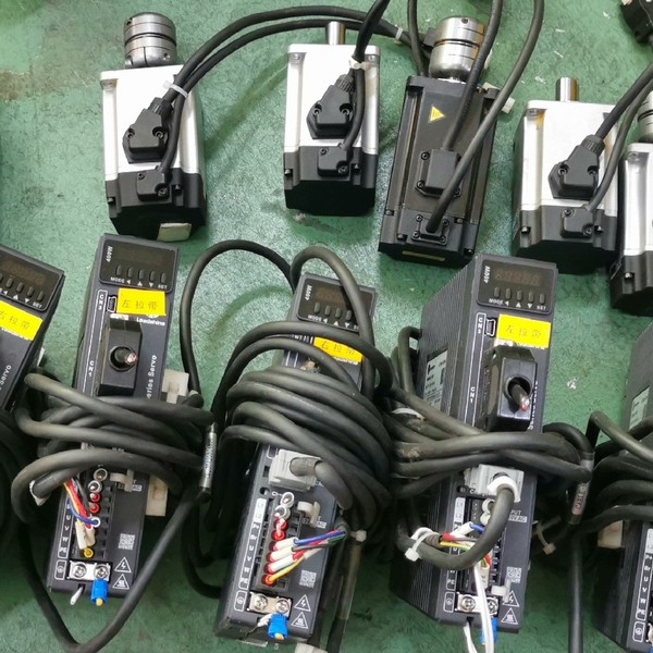 雷塞400W伺服电机脉冲型，驱动L7-400，电机ACM2-