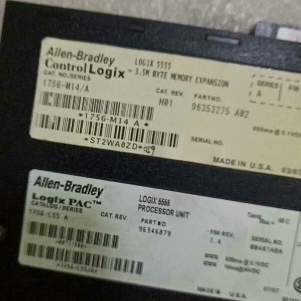 AB Contrologix plc Logix5555 1议