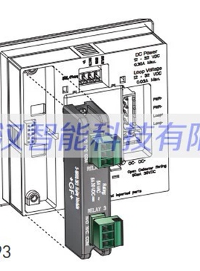 GF继电器模块 3-9900.393 开关输适用于3-9900-1仪表