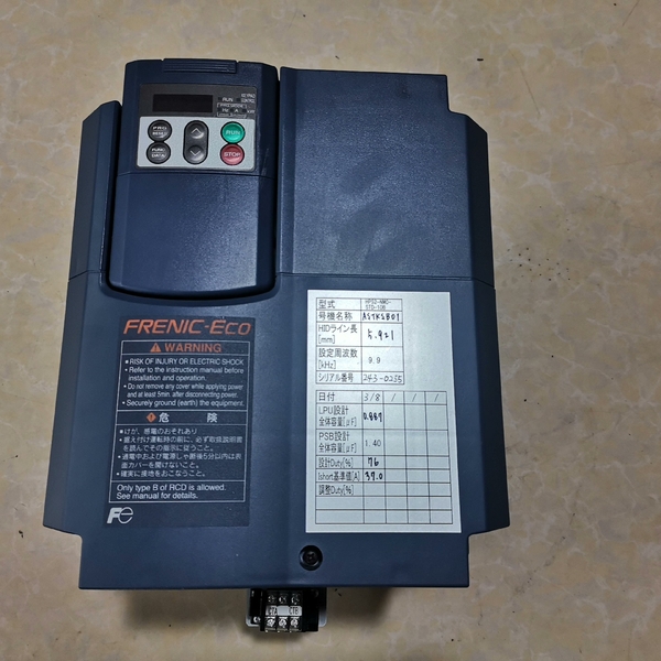HPS2-NMC-STD-10B拆机富士变频器，成色如图，拍