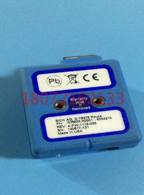 Sick 6034210西克工业条码阅读传器ICR803-A0201 A-FW-1119-035