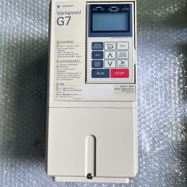 CIMR-G7A41P5 安川变频器1.5KW 380V议价