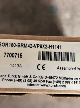 【议价】BSOR150-BRM42-VP6X2-H1141漫反射式光