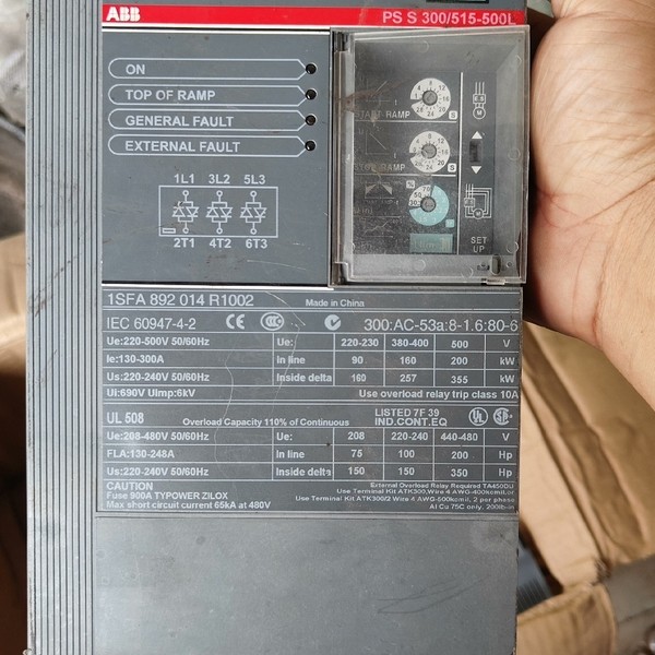 abb软启动PSS300/515   PSS105/181