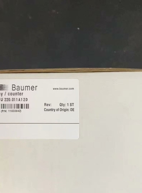 Baumer U220.B01 U22.011A12D定型机