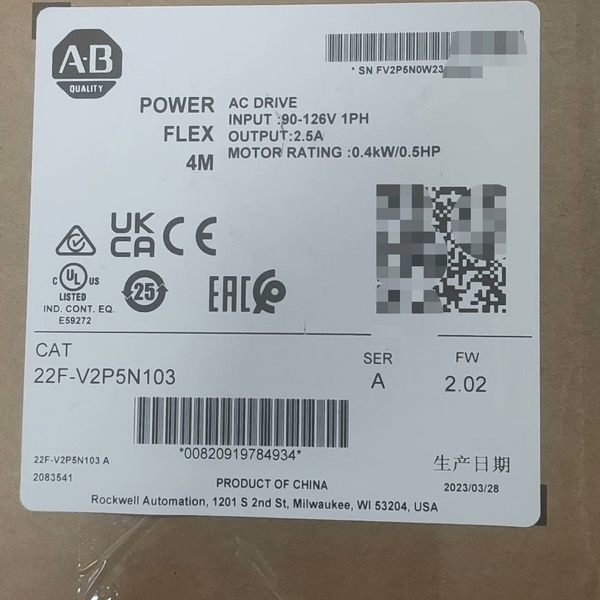 22F-V2P5N103变频器   议价