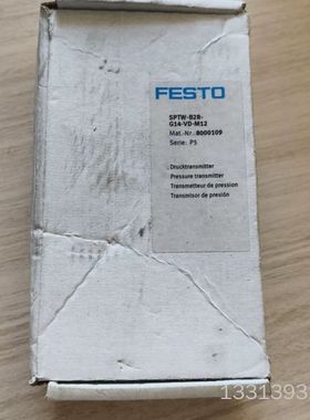 FESTO费斯托压力传感器8000109  SPTW-B2R议价也可维修