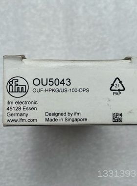 OU5043易福门IFM光纤传感器正品OU5043议价也可维修