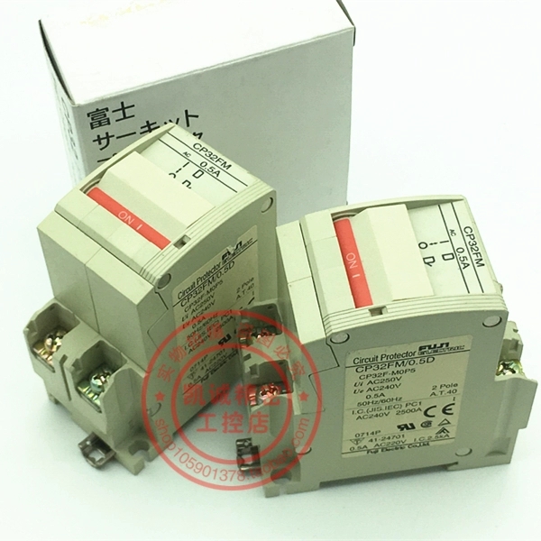 富士FUJI断路器开关 CP32FM/0.5D 2P 0.5A CP32FM/0.3D  0.3A