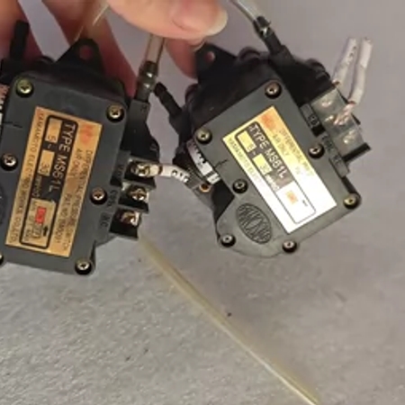 YAMAMOTO压差开关MS61L 实物图非常漂亮功能正常单