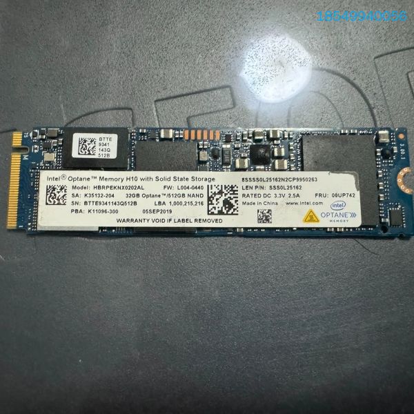 议价Intel Optane H10 512G固态硬盘，32G傲