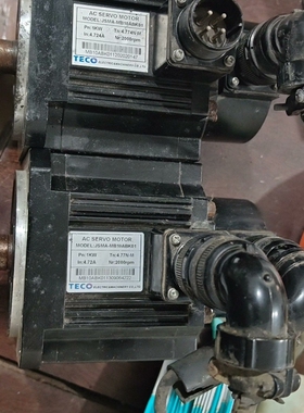 议价东1千瓦伺服电机，型号jsma-amb10abk01，正常