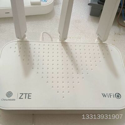 ZTE/中兴E2633移动定制WiFi6千兆路由，成色如图，议价也可维修