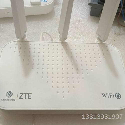 ZTE/中兴E2633移动定制WiFi6千兆路由，成色如图，议价也可维修