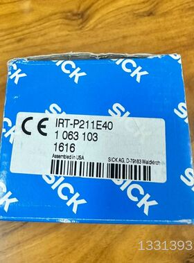 IRT-P211E40+西克光电传器+1063103议价也可维修
