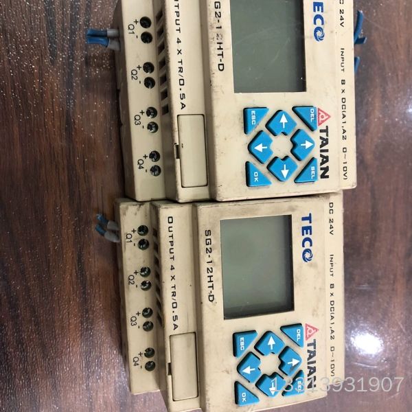 东元台安SG2-12HT-D可编控制器包好议价也可维修