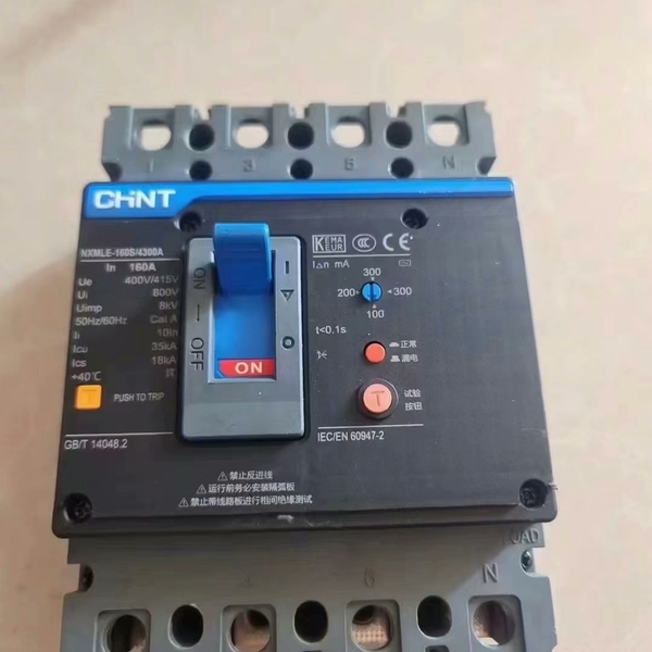 [维修]正泰漏电断路器 NXMLE-160A 拆新