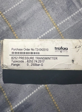 Trafag压力传感器，型号8252.74.2517，0-2【议价】