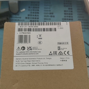 6ES7 0XB0现议价 211 1AE40