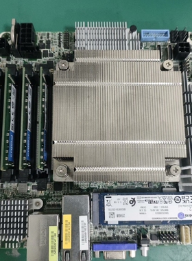 永擎主板 X570D4I-2T SO-DIMM内存 双口万兆