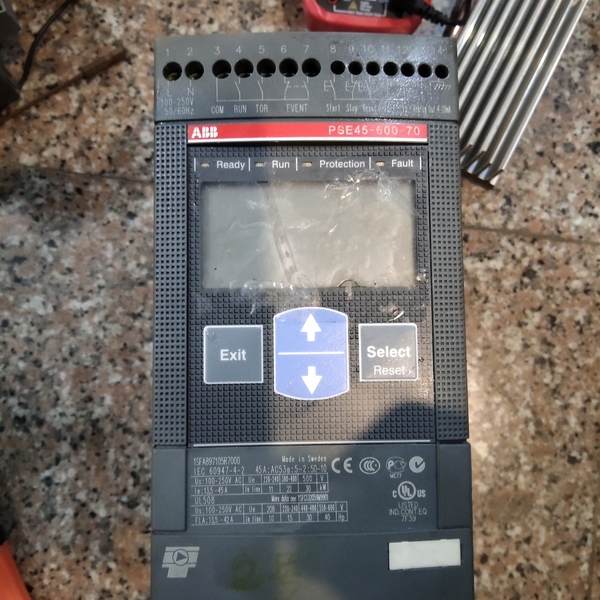ABB软启动器PSE45-600-70，拆机成色较好，功能包【议价】