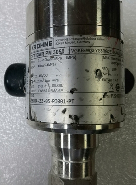 【议价】科隆压力变送器，OPTIBAR PM 3050 成色如图