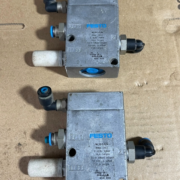 议价FESTO费斯托VL/O-3-1/4 9984 拆机2个 功