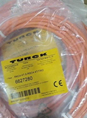 图尔克传感器线6627280 RKC4.4T-5-RSC4.（请询价）