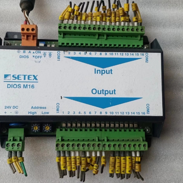 议价德国SETEX染色机PLC模块DIOS M16，二手拆机成色