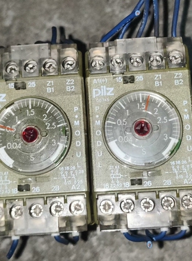 议价皮尔兹时间继电器 453096   PF-1NB功能正常好