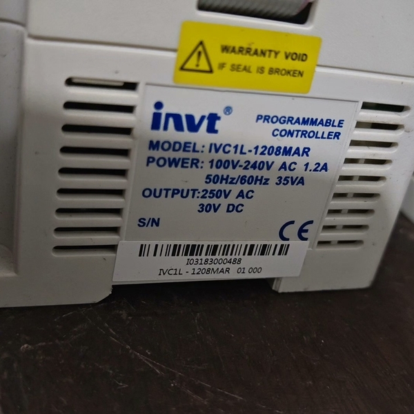 85新英威腾plc，ivc1l-1208mar，跟2tc模块