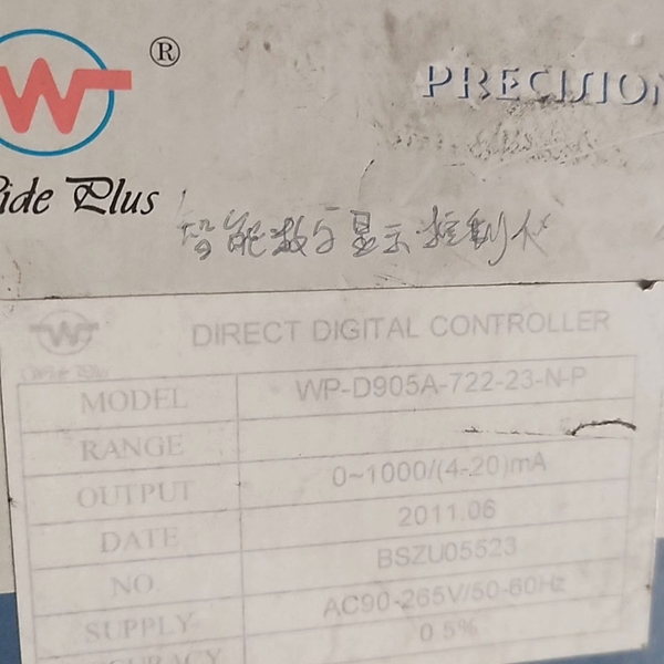 控制器WP-D905A-722-23-N-P议