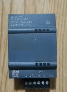 sb1231 rtd,231-5pa30,功能包好，外观如图