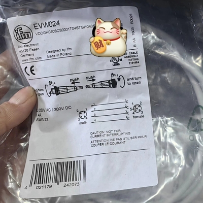 ifm宜福门连接线EVW024 EVW025 EVW028（请询价）