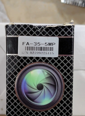 FA-35-5MP S/N：HZ220225115200（请询价）