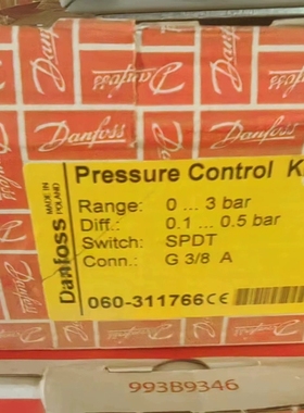 丹佛斯 压力传感器 kps33 060-311766 全新进
