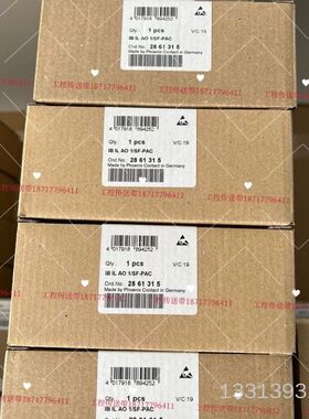 菲尼克斯模块 IB IL AO 1/SF-PAC 286议价也可维修