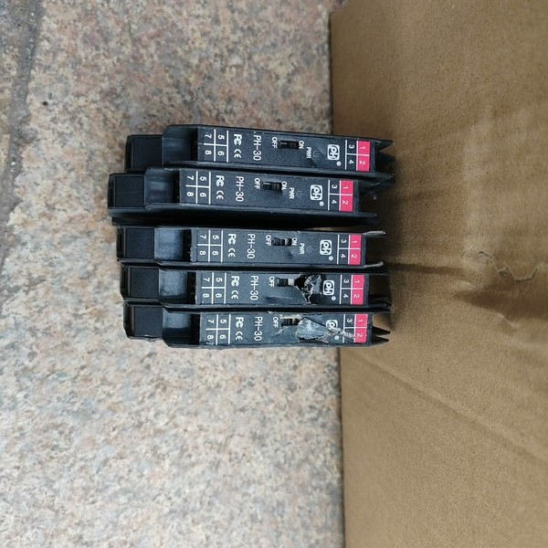 北京平和模拟量直流信号隔离器PH307FT 拆机件，五只打包