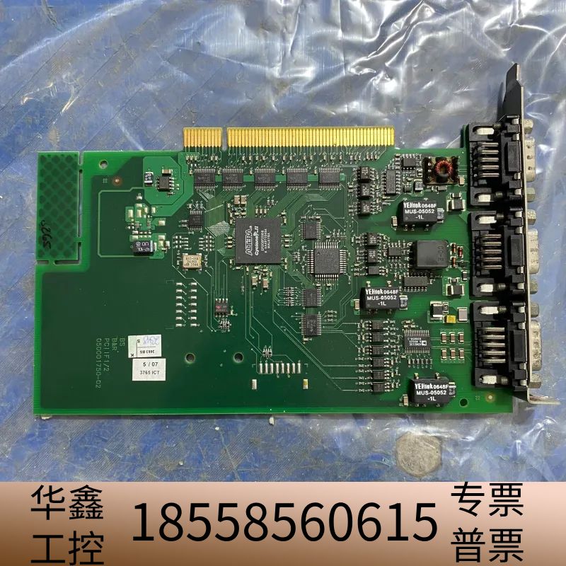工控板卡，型号5ACPCI.MF10-K01，带4个接口.议价