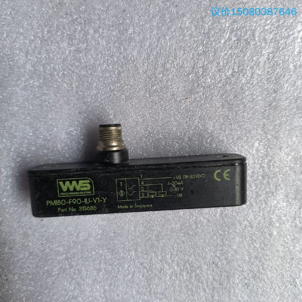 议价-测距传感器，PMI80-F90-IU-V1-Y,二手拆机