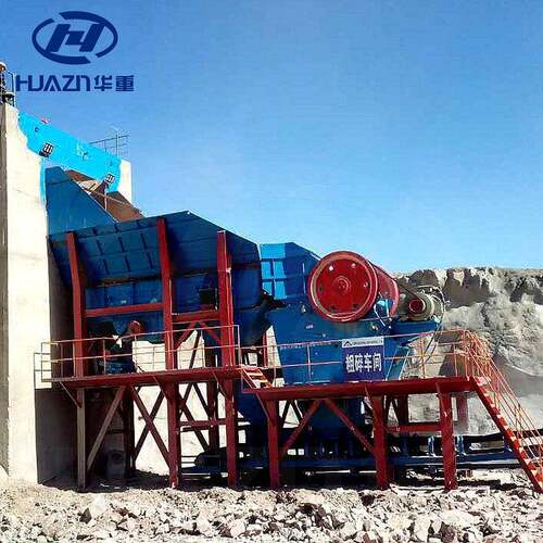 颚破机 颚破式 粗碎碎破碎机备 ASD系列矿山破碎设 建筑垃圾破碎