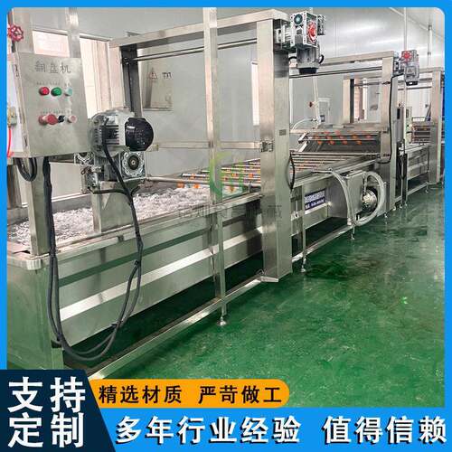 芒制果全自动气泡清备洗机 荔枝农铭灿机械残留清洗设 预用菜净菜