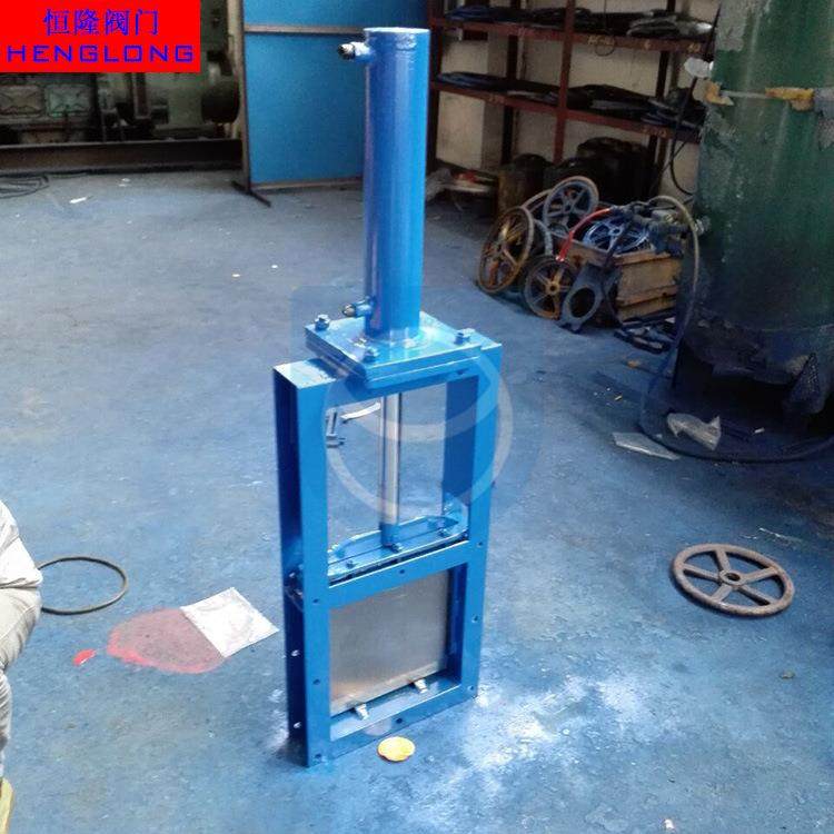 厂家直销对夹方形液动插板阀液动粉体插板门液动Q235插板阀,五金/工具,闸阀,淘宝优惠券,粉丝福利购,淘宝优惠卷