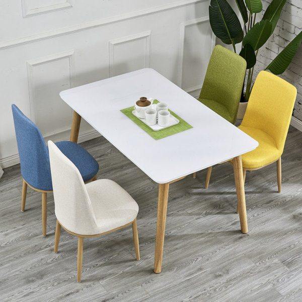 北欧实木餐桌大小户型餐桌椅组合现代简约经济型4人6人长方形饭桌,住宅家具,玻璃餐桌,淘宝优惠券,粉丝福利购,淘宝优惠卷