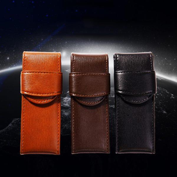 便携式双支装钢笔收纳袋PU材质笔套两支装纯色笔插袋防刮花保护套,文具电教/文化用品/商务用品,笔袋,淘宝优惠券,粉丝福利购,淘宝优惠卷