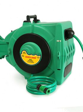 格霖堡 GS150 自动伸缩卷管器 优质花园水管 绕管器 水车架15米长