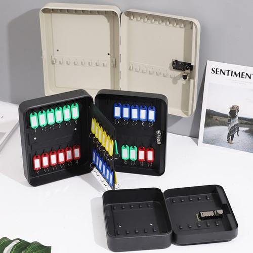 家用密码钥匙箱壁挂式钥匙管理箱房产中介物业汽车钥匙柜挂墙